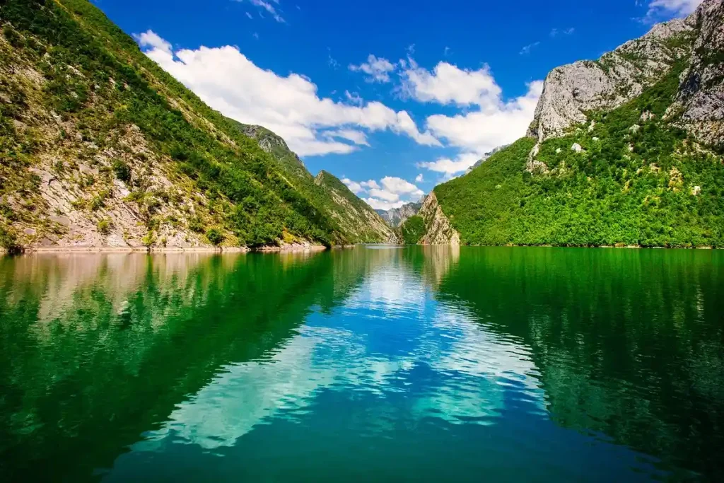 Albania, Lake Koman