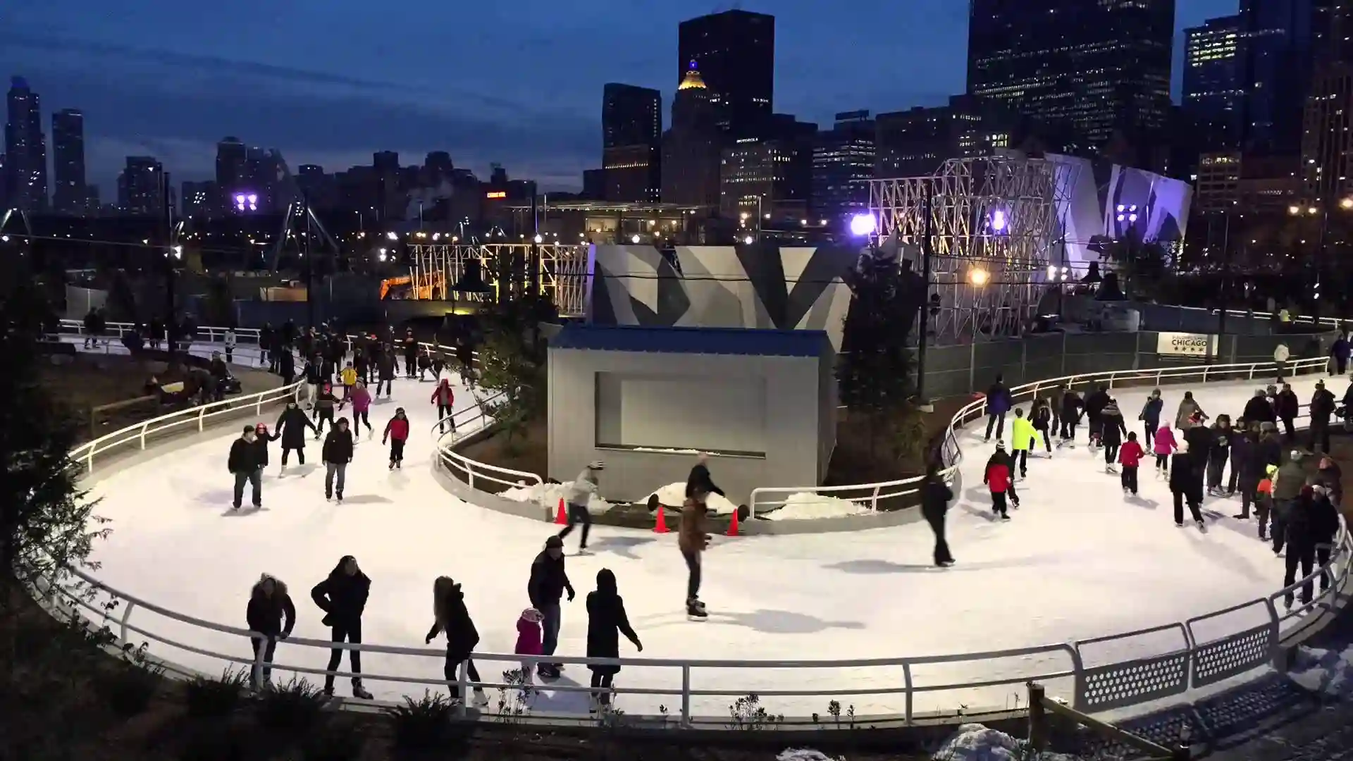 Ice Skate in Maggie Daley Park