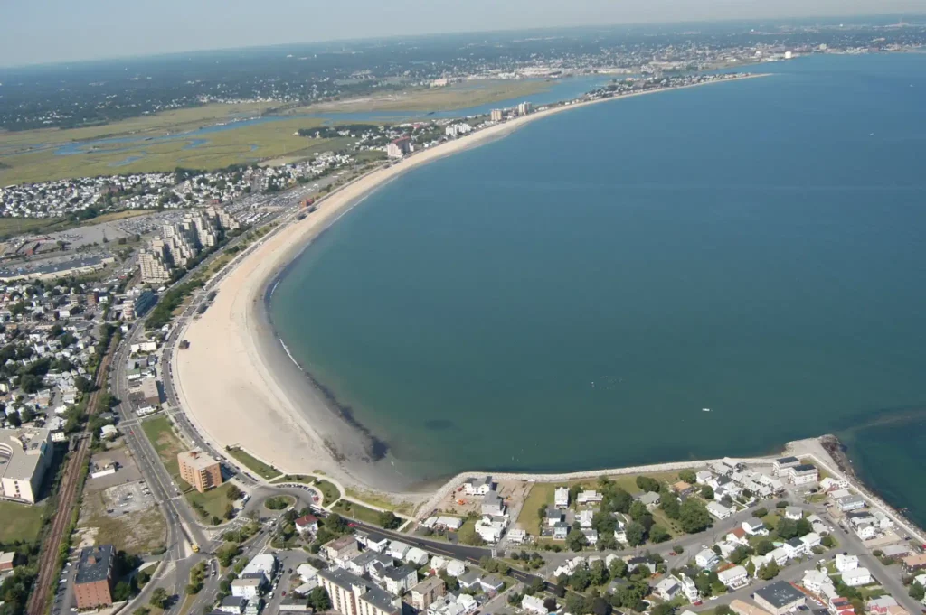 Beach Top view