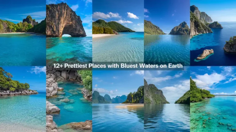 Places with Bluest Waters on Earth